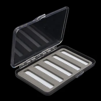 Fly Fishing Box transparent Waterproof ultra-thin Clear Slit Foam Fishing Tackle Storage Case Box Accessories For Lures Baits
Fly Fishing Box transparent Waterproof ultra-thin Clear Slit Foam Fishing Tackle Storage Case Box Accessories For Lures Baits