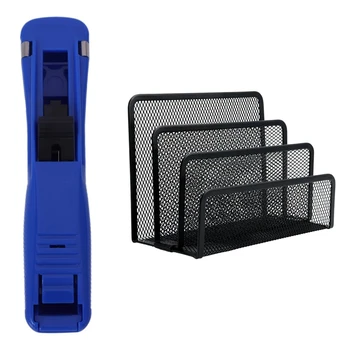 Plastic Handheld Medium Size Fast Clam Clip Dispenser & Black Mesh Letter Sorter Mail Document Desk Tray File Organiser
Plastic Handheld Medium Size Fast Clam Clip Dispenser & Black Mesh Letter Sorter Mail Document Desk Tray File Organiser