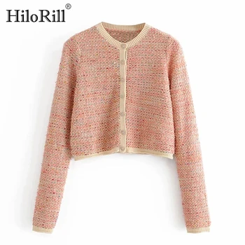 HiloRill Elegant Multi Cropped Sweater Women Long Sleeve Vintage Cardigan Sweaters 2020 Sweet O Neck Ladies Knitted Tops
HiloRill Elegant Multi Cropped Sweater Women Long Sleeve Vintage Cardigan Sweaters 2020 Sweet O Neck Ladies Knitted Tops