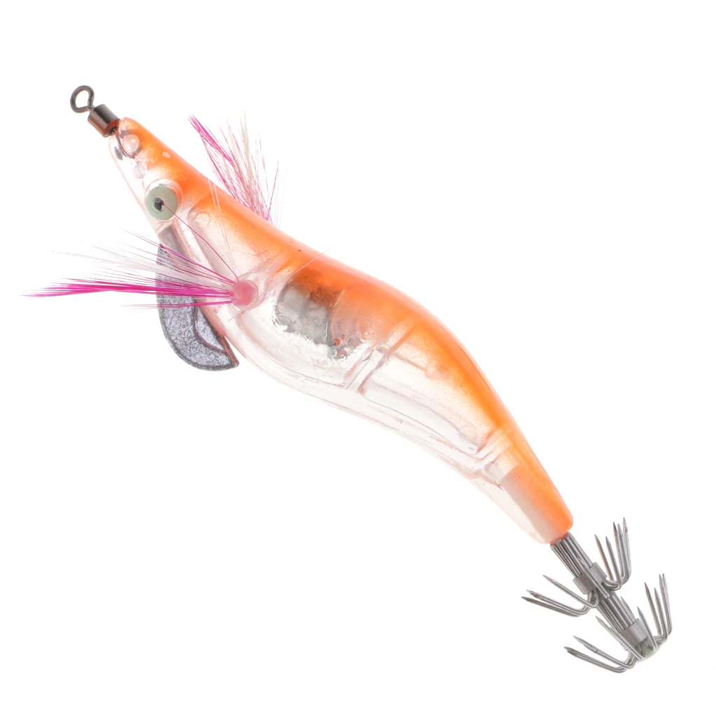 Squid Jigs Saltwater Fishing Lures Luminous Shrimp Bait Cuttlefish Fishhook Squid Jigs Saltwater Fishing Lures Luminous Shrimp Bait Cuttlefish Fishhook