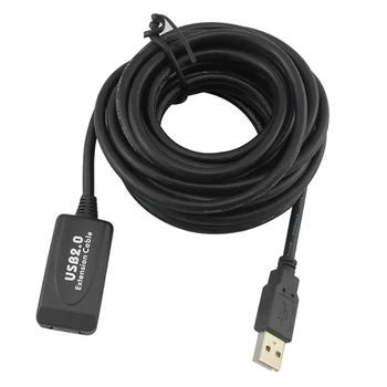 USB2.0 Male to Female Extension Cable 10 Meters USB2.0 Mouse Extension Cable Computer USB Extension Cable
USB2.0 Male to Female Extension Cable 10 Meters USB2.0 Mouse Extension Cable Computer USB Extension Cable