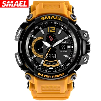 SMAEL Digital Watches Men Big Dial Sport Watch Running 50M Waterproof LED Clock Digital Watch Light Men Digital Watch Sport
SMAEL Digital Watches Men Big Dial Sport Watch Running 50M Waterproof LED Clock Digital Watch Light Men Digital Watch Sport