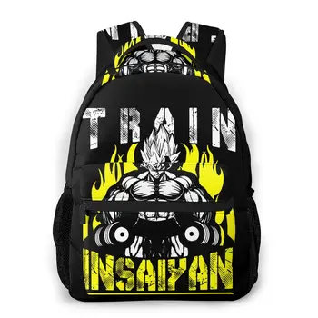 Train Insaiyan Vegeta Bodybuilding 2020 Backpacks Casual Backpack Dragon Ball Z Female School Bag Man's Bags
Train Insaiyan Vegeta Bodybuilding 2020 Backpacks Casual Backpack Dragon Ball Z Female School Bag Man's Bags