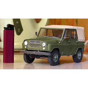 1:25 Soviet UAZ-469 Off-road Vehicle for Jeep 3D Paper Model Military Vehicle Model Manual DIY Activity Car Model Toy 16x7x8cm
1:25 Soviet UAZ-469 Off-road Vehicle for Jeep 3D Paper Model Military Vehicle Model Manual DIY Activity Car Model Toy 16x7x8cm