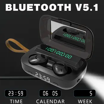 M13 TWS Bluetooth 5.1 Wireless Earphone Headset Waterproof LED Display In-ear Earbuds Headset Bluetooth Headphone Earphone 
M13 TWS Bluetooth 5.1 Wireless Earphone Headset Waterproof LED Display In-ear Earbuds Headset Bluetooth Headphone Earphone