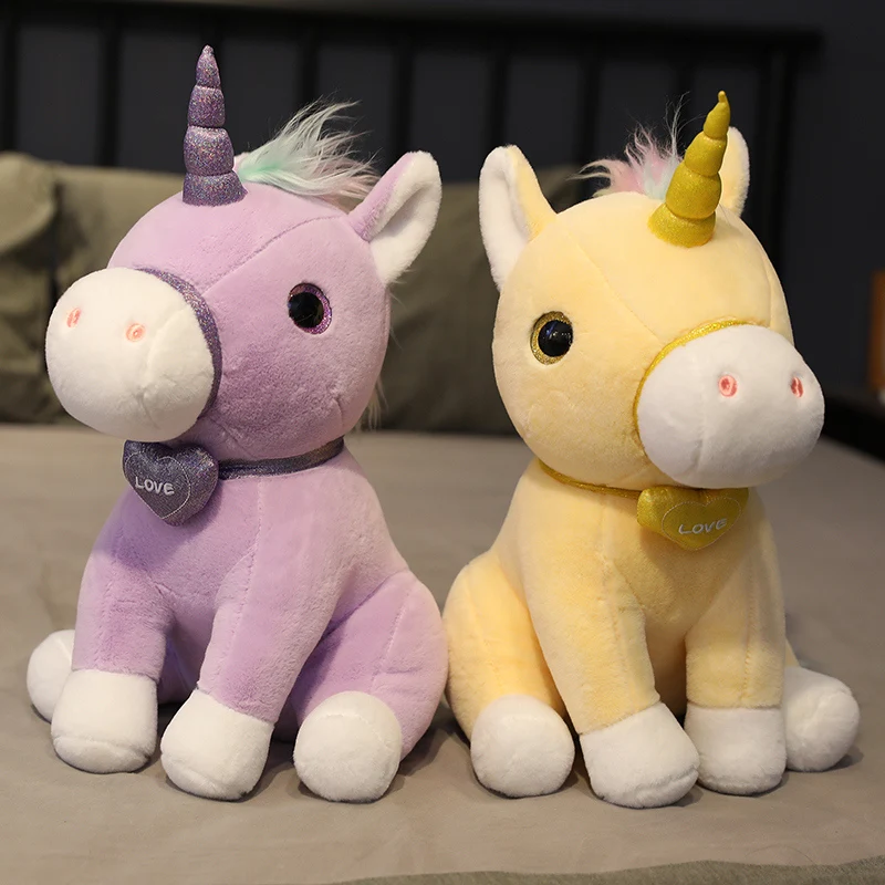 New Huggable Hot Colorful Unicorn Plush Toys Soft Stuffed Cartoon Baby Kids Dolls Animal Horse High Quality Gift for Girlfriends
New Huggable Hot Colorful Unicorn Plush Toys Soft Stuffed Cartoon Baby Kids Dolls Animal Horse High Quality Gift for Girlfriends