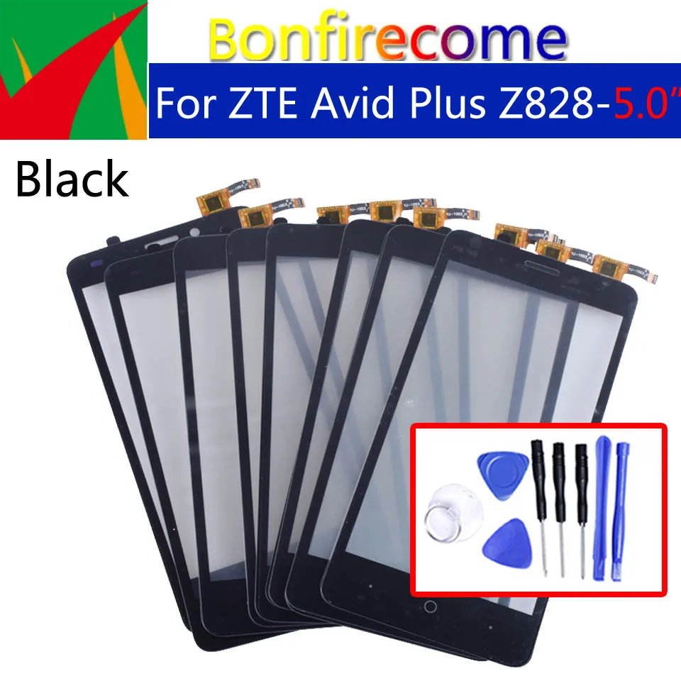For ZTE Avid Plus Z828 Z828L Touch Screen Panel Digitizer Sensor Front Glass Outer Touchscreen Replacement 5.0 inch | Мобильные