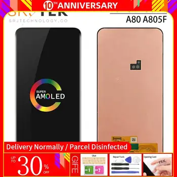 TFT For Samsung Galaxy A80 LCD Touch Digitizer Sensor Glass Assembly For Samsung A80 Display A805 Screen A805F Display A805FD
TFT For Samsung Galaxy A80 LCD Touch Digitizer Sensor Glass Assembly For Samsung A80 Display A805 Screen A805F Display A805FD