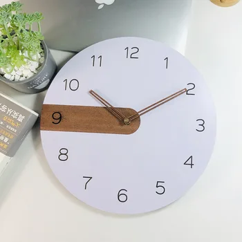 New Wood Wall Clock Modern Design Nordic Style Silent Clock Round 30cm Room Decoration Wall Clock Hot Selling
New Wood Wall Clock Modern Design Nordic Style Silent Clock Round 30cm Room Decoration Wall Clock Hot Selling