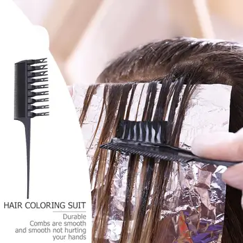 Hair Color Dye Kit Professional Hair Coloring Dyeing Highlighting Tool Comb Applicator Tint Brush Plastic Hair Dye Paper Set
Hair Color Dye Kit Professional Hair Coloring Dyeing Highlighting Tool Comb Applicator Tint Brush Plastic Hair Dye Paper Set