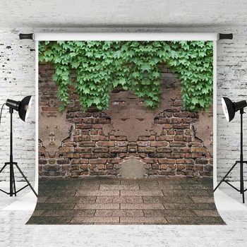VinylBDS Retro Brick Wall Backgrounds for Photo Studio Dark Floor Children Photography Backdrops Green Leaves Spring Backdrops
VinylBDS Retro Brick Wall Backgrounds for Photo Studio Dark Floor Children Photography Backdrops Green Leaves Spring Backdrops