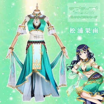 Anime Love Live! Sunshine Aqours Matsuura kanan Dancer Awakening Sexy Dress Cosplay Costume Halloween New Outfit 
Anime Love Live! Sunshine Aqours Matsuura kanan Dancer Awakening Sexy Dress Cosplay Costume Halloween New Outfit