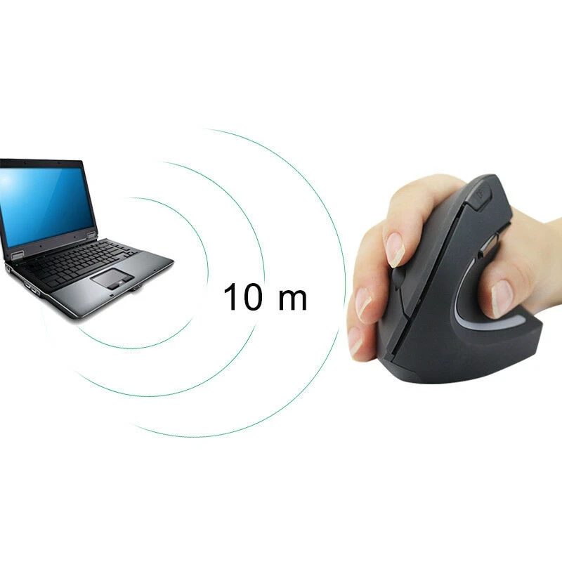 3 Adjustable DPI 1000/1200/1600 Fit Right Hand Users Mice for PC Laptop 2.4G Wireless USB Mice Optical Vertical Mouse
3 Adjustable DPI 1000/1200/1600 Fit Right Hand Users Mice for PC Laptop 2.4G Wireless USB Mice Optical Vertical Mouse