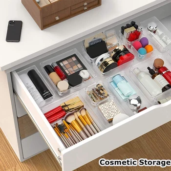 Drawer Organizer Make Up Storage Box Cosmetic Container Plastic Sundries Divider Case Kitchen Cutlery Desktop Sundries Organizer
Drawer Organizer Make Up Storage Box Cosmetic Container Plastic Sundries Divider Case Kitchen Cutlery Desktop Sundries Organizer