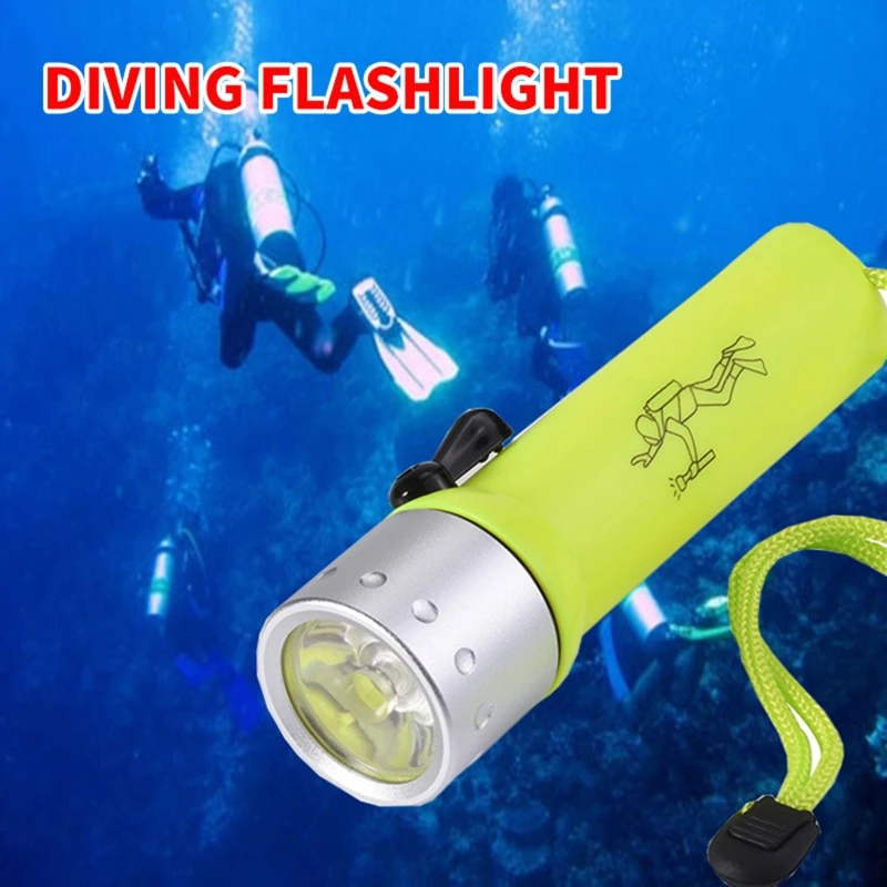 Professional LED Waterproof Scuba Diver Diving Flashlight Underwater Flash Light Torch
Professional LED Waterproof Scuba Diver Diving Flashlight Underwater Flash Light Torch