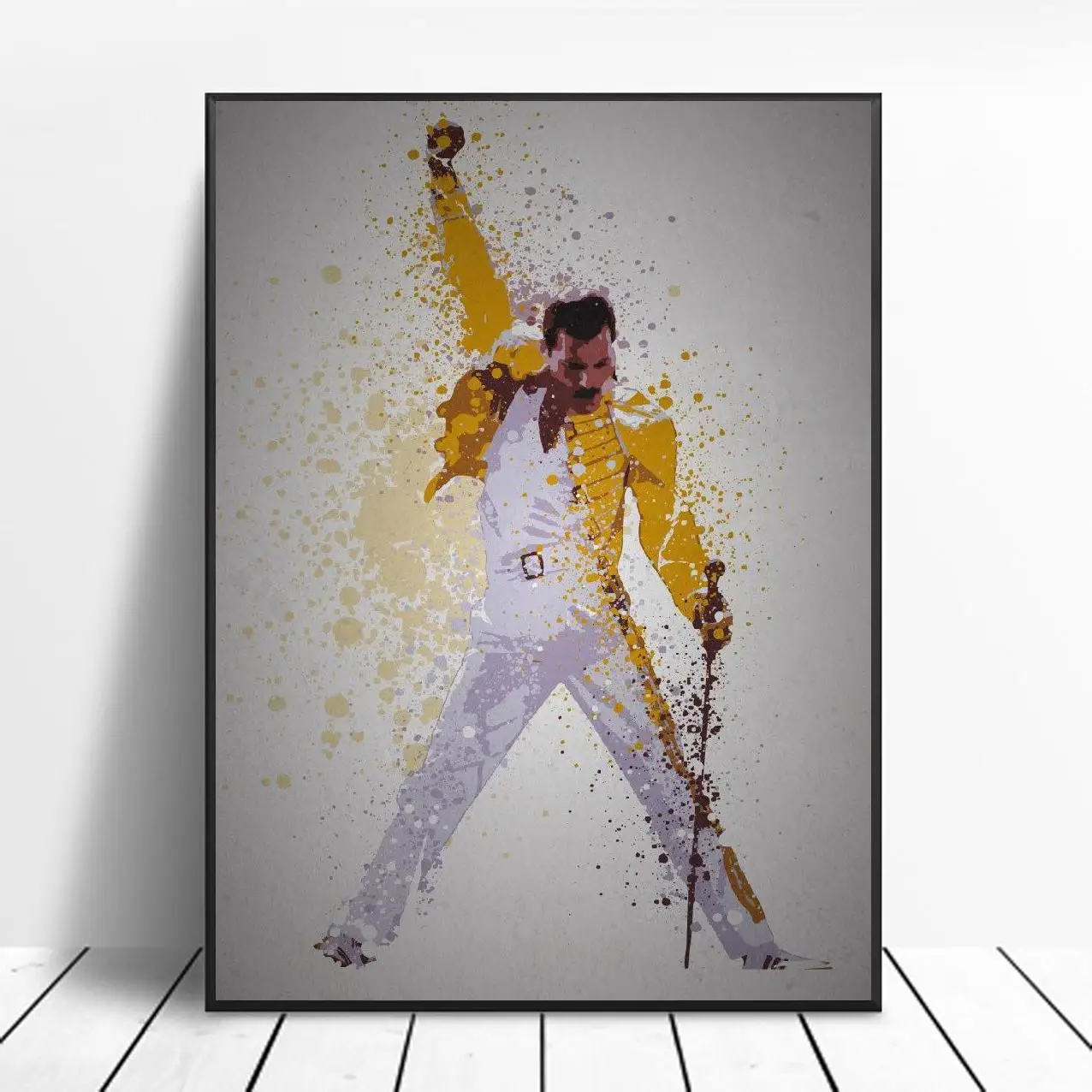 Queen Freddie Mercury Bohemian Rhapsody Canvas Painting Wall Art Print Modern Poster Wall Pictures For Living Room Home Decor
Queen Freddie Mercury Bohemian Rhapsody Canvas Painting Wall Art Print Modern Poster Wall Pictures For Living Room Home Decor