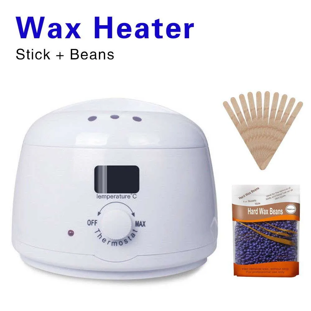 Hair Removal Tool LCD Display Smart Wax Heater Hands Feet Epilator Skin Care Paraffin Wax Warmer Machine Depilatory Kit
Hair Removal Tool LCD Display Smart Wax Heater Hands Feet Epilator Skin Care Paraffin Wax Warmer Machine Depilatory Kit