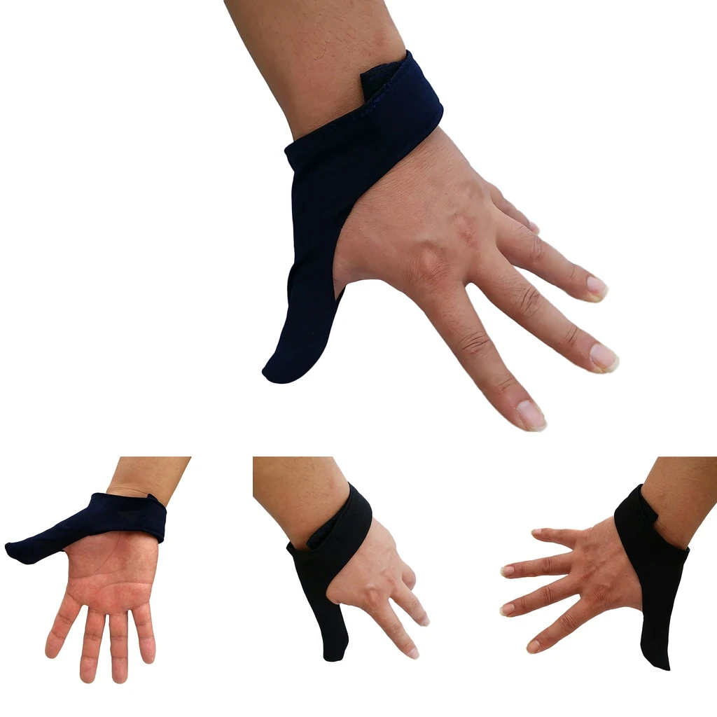 

Unisex Adult Breathable Elastic Right/Left Hand Finger Grip Thumb Stabilizer Saver Protection Glove for Bowling Ball Sports