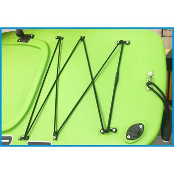 Durable Kayak Pad Eye Tie Downs Nylon Bungee Pad Eye with 20 Screws for Kayaks Canoes or Boats
Durable Kayak Pad Eye Tie Downs Nylon Bungee Pad Eye with 20 Screws for Kayaks Canoes or Boats