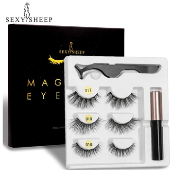 Magnet Eyelashes Set Magnetic Liquid Eyeliner & Magnetic False Eyelashes & Tweezer Natural Waterproof Long Lasting Eyelash
Magnet Eyelashes Set Magnetic Liquid Eyeliner & Magnetic False Eyelashes & Tweezer Natural Waterproof Long Lasting Eyelash