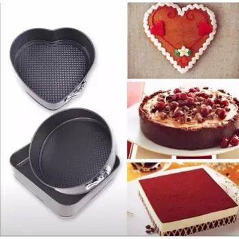 3 PCs Non-stick Cake Pan Decorating Tools Mold/heart Round Square Share Mold Bakeware Kichen For Cooking Baking Accessories Set
3 PCs Non-stick Cake Pan Decorating Tools Mold/heart Round Square Share Mold Bakeware Kichen For Cooking Baking Accessories Set
