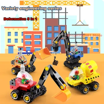 Wange Building Blocks Flexible Engineering Series Large Particles 5 in 1 Assembled Primary education building block for kids toy
Wange Building Blocks Flexible Engineering Series Large Particles 5 in 1 Assembled Primary education building block for kids toy