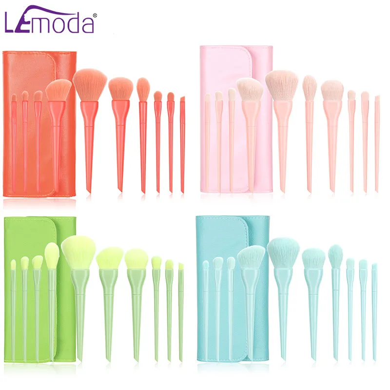 Lemoda Candy Color Makeup Brushes 10pcs Eyeshadow Powder Foundation Eyebrow Brushes Face Eye Cosmetic Tools
Lemoda Candy Color Makeup Brushes 10pcs Eyeshadow Powder Foundation Eyebrow Brushes Face Eye Cosmetic Tools
