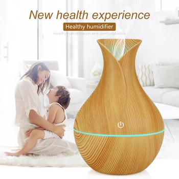130Ml USB aroma oil diffuser wood electric humidifier ultrasonic air humidifier aromatherapy LEDlight mist maker for home
130Ml USB aroma oil diffuser wood electric humidifier ultrasonic air humidifier aromatherapy LEDlight mist maker for home
