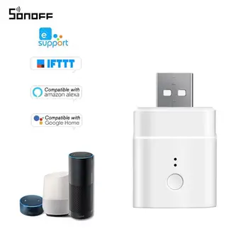 1PCS SONOFF Mirco USB Wifi Smart Adaptor 5V Wireless Charge Adaptor Voice Control Work With Alexa Google Home For Smart Home
1PCS SONOFF Mirco USB Wifi Smart Adaptor 5V Wireless Charge Adaptor Voice Control Work With Alexa Google Home For Smart Home