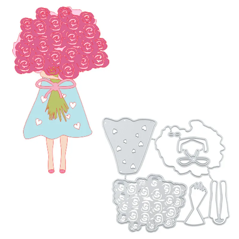 Naifumodo Girl Bouquet Dies Flower Metal Cutting Dies for Card Making Scrapbooking Embossing Cuts Stencil Craft New 2019 Dies
Naifumodo Girl Bouquet Dies Flower Metal Cutting Dies for Card Making Scrapbooking Embossing Cuts Stencil Craft New 2019 Dies