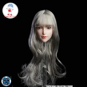 1/6 Scale Girl Head Sculpt Female Loli Head Carving with Cute Silver Hair for 12 Inches Female Action Figure
1/6 Scale Girl Head Sculpt Female Loli Head Carving with Cute Silver Hair for 12 Inches Female Action Figure