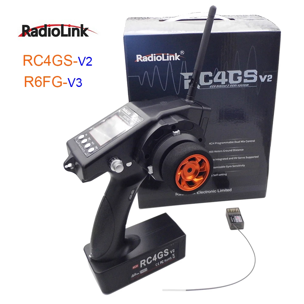 Radiolink RC4GS V2 2,4g 4CH радиопередатчик 4,8-10V R6FG гироскопа приемник для RC лодка подойдет как для повседневной носки, так катамаран автомобиля гусеничный танк
Radiolink RC4GS V2 2,4g 4CH радиопередатчик 4,8-10V R6FG гироскопа приемник для RC лодка подойдет как для повседневной носки, так катамаран автомобиля гусеничный танк