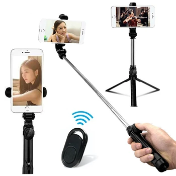 3 In 1 Wireless Monopod Extendable Foldable Handheld Bluetooth Selfie Stick Mini Tripod for IOS Android with Shutter Remote
3 In 1 Wireless Monopod Extendable Foldable Handheld Bluetooth Selfie Stick Mini Tripod for IOS Android with Shutter Remote