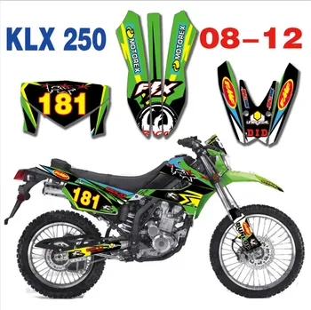 For Kawasaki KLX250 GRAPHICS & BACKGROUNDS DECALS STICKERS Kits Fit For Kawasaki KL250X 250KLX KLX 250 2008 2009 2010 2011 2012
For Kawasaki KLX250 GRAPHICS & BACKGROUNDS DECALS STICKERS Kits Fit For Kawasaki KL250X 250KLX KLX 250 2008 2009 2010 2011 2012