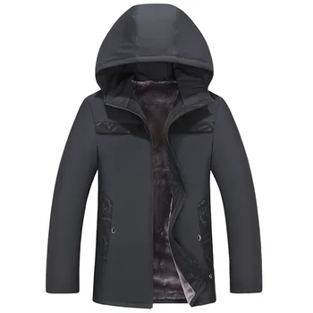 Plus Fat plus Size Winter Cotton-padded Jacket Big Size Men's Wear Middle Age Lian Hat Cotton-padded Jacket Fat Man Plus 
Plus Fat plus Size Winter Cotton-padded Jacket Big Size Men's Wear Middle Age Lian Hat Cotton-padded Jacket Fat Man Plus