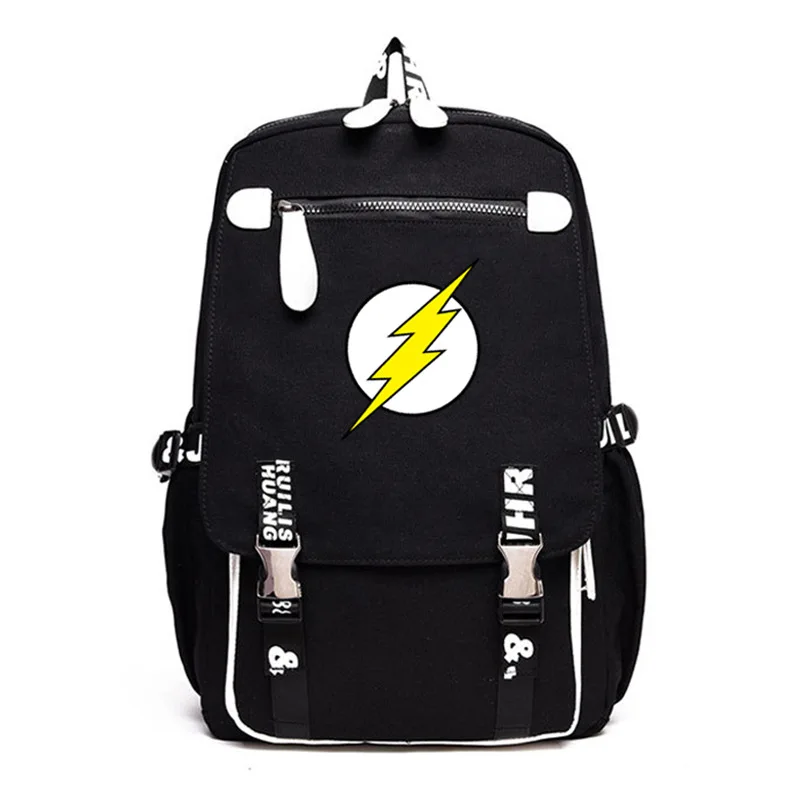 Flash Man Thunder Comic Hero Designer Backpack Bag Book Bag School Travel Laptop Bags Metal Button Front Zipper Canvas Mochila
Flash Man Thunder Comic Hero Designer Backpack Bag Book Bag School Travel Laptop Bags Metal Button Front Zipper Canvas Mochila