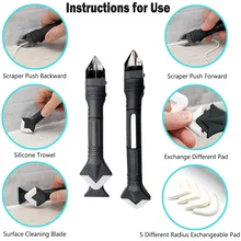 13Pcs Multifunctional Silicone Remover Hand Caulk Finisher Sealant Smooth Scraper Grout Kit Nozzle Applicator Finishing Tools
13Pcs Multifunctional Silicone Remover Hand Caulk Finisher Sealant Smooth Scraper Grout Kit Nozzle Applicator Finishing Tools