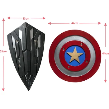 3 Movie Captain America Shield 1: 1 Full Shield Cosplay Men Party Prop Strong Gift Home Decoration Halloween
3 Movie Captain America Shield 1: 1 Full Shield Cosplay Men Party Prop Strong Gift Home Decoration Halloween