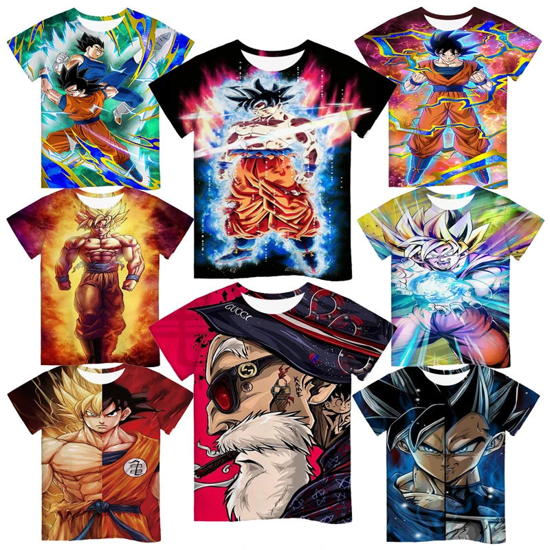 3D Dragon Ball Z Goku T Shirt Kids Boys Kawaii Harajuku Vegeta T-shirt Funny Cartoon Super Saiyan Tshirt Cute Top Tees Female
3D Dragon Ball Z Goku T Shirt Kids Boys Kawaii Harajuku Vegeta T-shirt Funny Cartoon Super Saiyan Tshirt Cute Top Tees Female