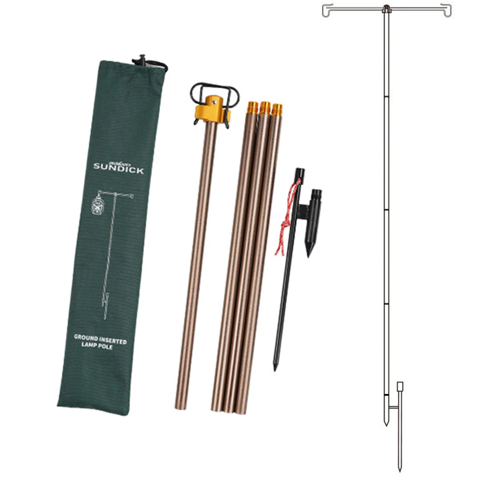 Lantern Stand Camping Folding Lamp Pole Portable & Lightweight Aluminum Durable Light Lantern Support For Picnic Hiking Garden
Lantern Stand Camping Folding Lamp Pole Portable & Lightweight Aluminum Durable Light Lantern Support For Picnic Hiking Garden