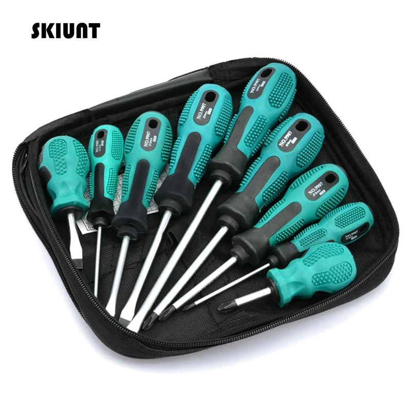 Набор Магнитных отверток от SKIUNT 6/9 шт. Phillips Torx многофункциональные ручные