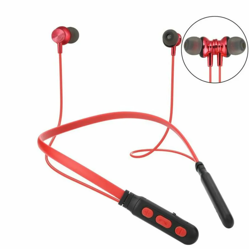 Фото Y06 Bluetooth Earphone Sports Wireless Headphone Neckband Magnetic Headset Handfree Earbuds with Mic for Xiaomi Huawei | Электроника
