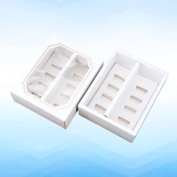 10 pcs Macarons Box White Cake Carriers Packaging Containers with Clear Window for Biscuits Muffin Mini Donut
10 pcs Macarons Box White Cake Carriers Packaging Containers with Clear Window for Biscuits Muffin Mini Donut