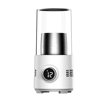 Quick Cooling Cup, ligent Quick Hot and Cold Cup, Digital Display Constant Temperature Hot and Cold Coaster US PLUG
Quick Cooling Cup, ligent Quick Hot and Cold Cup, Digital Display Constant Temperature Hot and Cold Coaster US PLUG