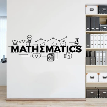Mathematics Sign Wall Murals Math Education Wall Vinyl Decals Classroom Décor Mathematics Motivational Poster Wall Art AZ974
Mathematics Sign Wall Murals Math Education Wall Vinyl Decals Classroom Décor Mathematics Motivational Poster Wall Art AZ974