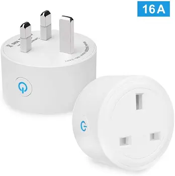Smart Plug eLinkSmart Mini WiFi Outlet Compatible with Alexa, Google Home and IFTTT, Wireless Socket Remote Control Timer Plug
Smart Plug eLinkSmart Mini WiFi Outlet Compatible with Alexa, Google Home and IFTTT, Wireless Socket Remote Control Timer Plug