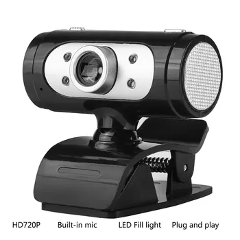 Webcam 4 LED Fill Light HD 720p Webcam Pc Web Camera For Computer Built-In Microphone With Night Lights Web Cam Computer Camera
Webcam 4 LED Fill Light HD 720p Webcam Pc Web Camera For Computer Built-In Microphone With Night Lights Web Cam Computer Camera
