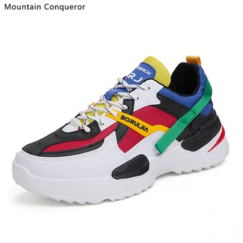 Mountain Conqueror 2019 Harajuku Autumn Vintage Sneakers Men Breathable Pu leather Casual Shoes Men Comfortable Fashion Sneakers
Mountain Conqueror 2019 Harajuku Autumn Vintage Sneakers Men Breathable Pu leather Casual Shoes Men Comfortable Fashion Sneakers