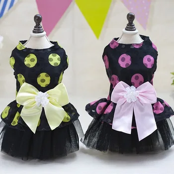 Dot Dress Pet Dog Clothes Fashion Bow Clothing Dogs Suit Small Costume Cute Breathable Chihuahua Print Summer Pink Girl Mascotas
Dot Dress Pet Dog Clothes Fashion Bow Clothing Dogs Suit Small Costume Cute Breathable Chihuahua Print Summer Pink Girl Mascotas
