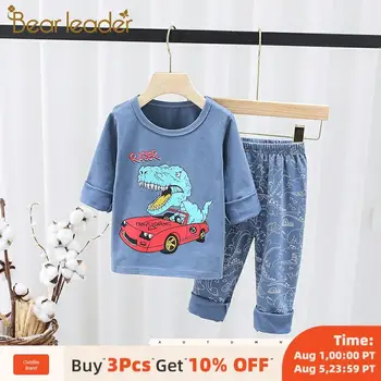 Bear Leader Boys Cartoon Dinosaur Print Clothing Sets 2020 New Fashion Boy Baby Casual Outfits Top and Pants Suits 1 4Y Clothes
Bear Leader Boys Cartoon Dinosaur Print Clothing Sets 2020 New Fashion Boy Baby Casual Outfits Top and Pants Suits 1 4Y Clothes